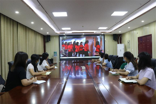 周口幼儿师范学校组织师生观看秋季开学思政第一课