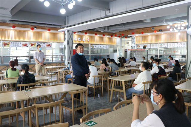 周口幼师举行春季开学疫情防控模拟演练