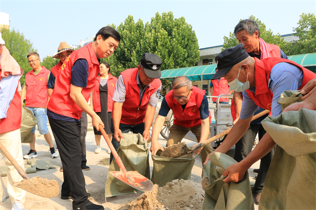 周口幼儿师范学校举行防汛模拟应急演练